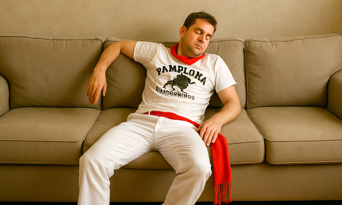 San Fermín se vive… y se descansa