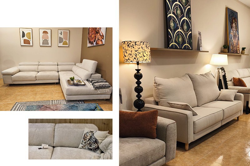 Exposición Sofás Home en Pamplona