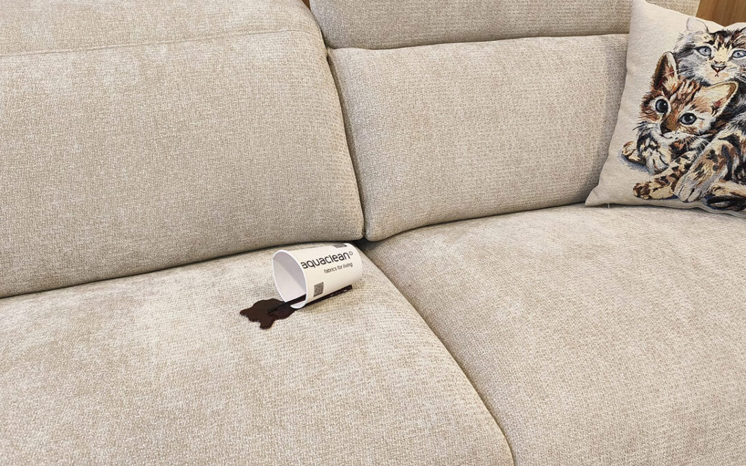 Ventajas de los tejidos Aquaclean para tu sofá