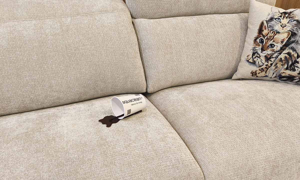 Ventajas de los tejidos Aquaclean para tu sofá