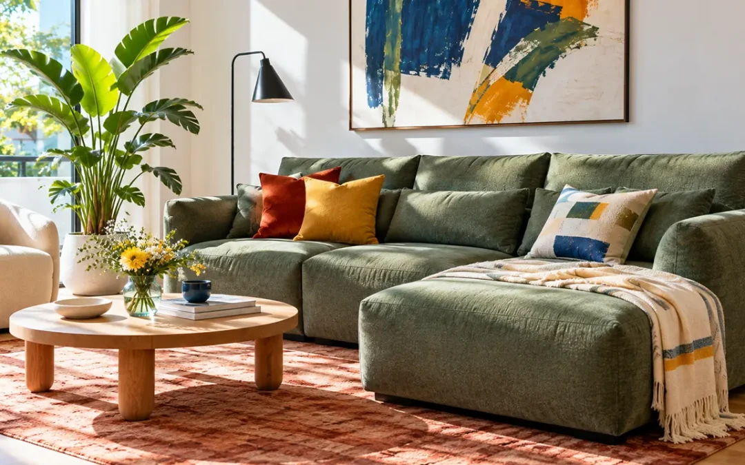 Tendencias en sofás para este otoño: salones con más personalidad